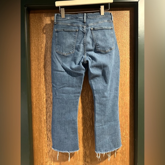 Banana Republic mid rise crop flare size 30 - Picture 4 of 5